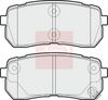 APEC Brake Pad Set, disc brake PAD1581
