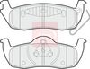 APEC Brake Pad Set, disc brake PAD1472