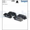 Delphi LP1807 Brake Pad Set, disc brake