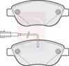 APEC Brake Pad Set, disc brake PAD2109B