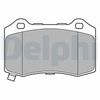 Комплект тормозных колодок, дисковый тормоз DELPHI LP3676