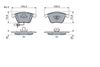 Bosch Brake Pad Set 0 986 494 104 (0986494104)