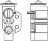 Mahle Expansion Valve, air conditioning AVE 115 000P
