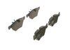 комплект спирачно феродо, дискови спирачки