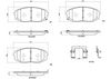 BREMBO Brake Pad Set, disc brake P 30 161