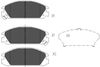 Набір гальмівних прокладок, дискове гальмо KAVO PARTS KBP-2020
