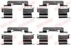 Комплектующие, колодки дискового тормоза QUICK BRAKE 109-1216