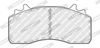 Sada brzdových destiček, kotoučová brzda FCV4854
