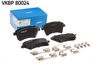 SKF Brake Pad Set, disc brake VKBP 80024