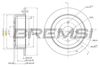 Тормозной диск BREMSI CD7187S (DBB187S)