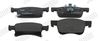 Комплект гальмівних колодок, дискове гальмо JURID 573657J (22123, 22124, 22125)
