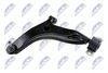 носач, окачване на колелата