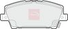 APEC Brake Pad Set, disc brake PAD1538