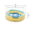 Повітряний фільтр UFI 30.969.00