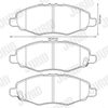 Комплект гальмівних колодок, дискове гальмо JURID 572641J (24633)