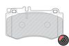 Ferodo Brake Pad Set, disc brake FDB4694