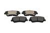 Комплект тормозных колодок, дисковый тормоз KAVO PARTS KBP-4034