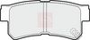 APEC Brake Pad Set, disc brake PAD1245