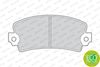 Ferodo Brake Pad Set, disc brake FDB106