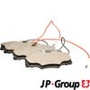 Комплект гальмівних колодок, дискове гальмо JP GROUP 4163604310 (4163604319)