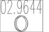 Кільце ущільнювача, труба вихлопного газу MTS 02.9644