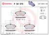 BREMBO Brake Pad Set, disc brake P 50 070