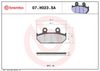 BREMBO Brake Pad Set, disc brake 07HO23SA