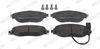 Комплект тормозных колодок, дисковый тормоз FERODO FDB4425 (24738, 25217)