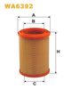 Повітряний фільтр WIX FILTERS WA6392