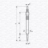 Свічка розжарювання MAGNETI MARELLI 062900128304 (UC71A)