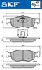 Комплект гальмівних колодок, дискове гальмо SKF VKBP 80618 (23552, 23842)