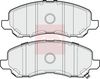 APEC Brake Pad Set, disc brake PAD1918
