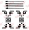 Комплектуючі, колодки дискового гальма QUICK BRAKE 109-0206