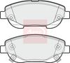 APEC Brake Pad Set, disc brake PAD1808