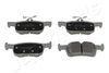 Комплект гальмівних колодок, дискове гальмо JAPANPARTS PP-0319AF