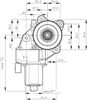 Bosch Electric Motor, window regulator 0 130 822 488