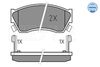 Meyle 025 213 3314/W Brake Pad Set, disc brake