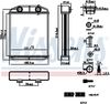 Nissens Heat Exchanger, interior heating 707196