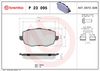 BREMBO Brake Pad Set, disc brake P 23 095