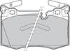комплект спирачно феродо, дискови спирачки