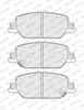 Ferodo Brake Pad Set, disc brake FDB4964
