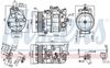 Nissens 890294 Compressor, air conditioning