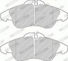 Sada brzdových destiček, kotoučová brzda FVR1038
