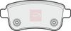 APEC Brake Pad Set, disc brake PAD1689