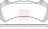 APEC Brake Pad Set, disc brake PAD2377