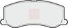 APEC Brake Pad Set, disc brake PAD1028