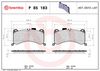 BREMBO Brake Pad Set, disc brake P 85 183