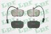 комплект спирачно феродо, дискови спирачки