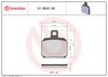 BREMBO Brake Pad Set, disc brake 07BB2090