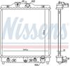 Nissens 633081 Radiator, engine cooling